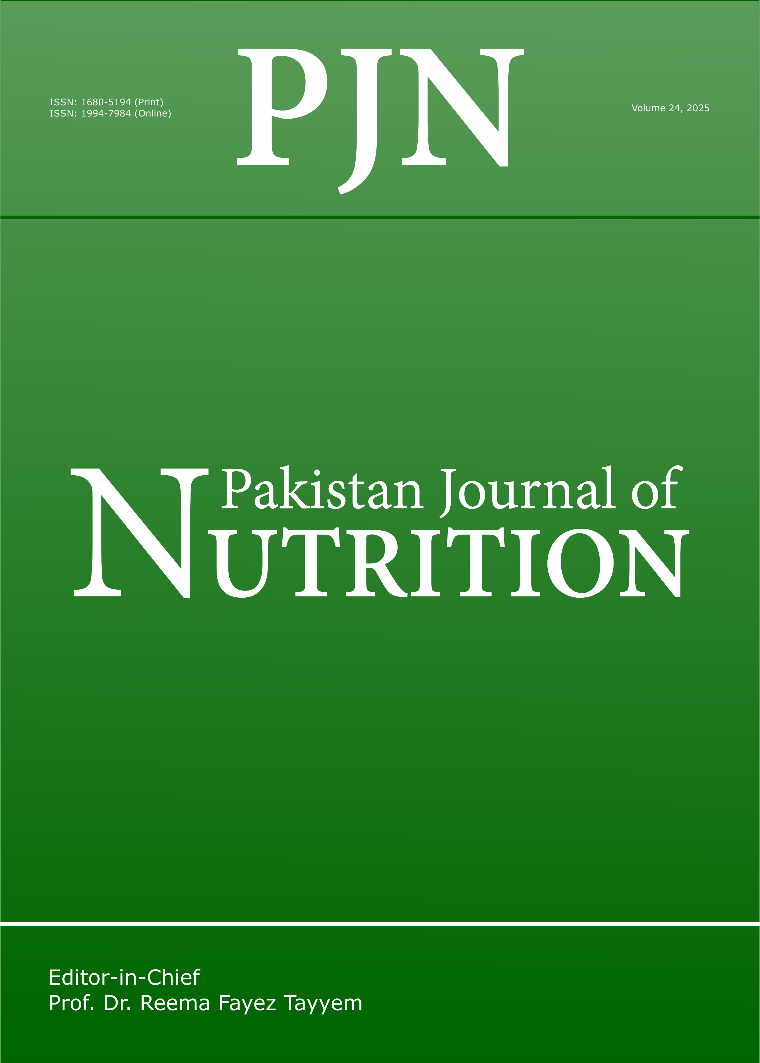 Pakistan Journal of Nutrition